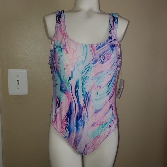 Envya Izzy Watercolor Swimsuit Bathing Suit - Picture 1 of 8